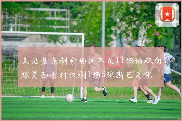 美记盘点剩余场次不足11场的双向球员西索科仅剩1场S琼斯已用完